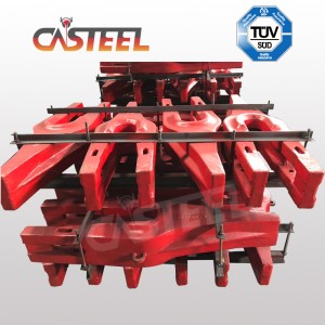 ถังขุดขุดฟันสำหรับ P&H, Komatsu, Liebheer Shovel