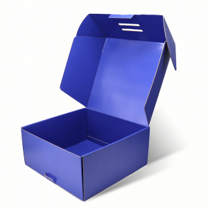 ตัวอย่างฟรีโลโก้ที่กำหนดเองสีชมพูสีเครื่องสำอางกล่องการจัดส่งจดหมายลูกฟูก