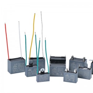 4UF 500V S0 50/60HZ CBB61 ตัวเก็บประจุสำหรับพัดลมดูดอากาศ