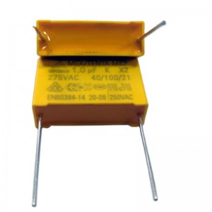 ตัวเก็บประจุ MKP - X2 EMI สำหรับวงจรลูปขนานของแหล่งจ่ายไฟ