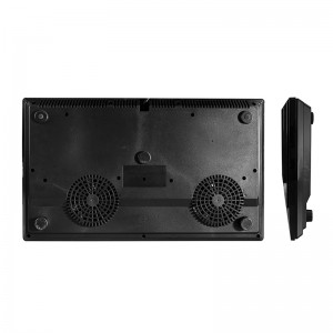 ผู้ผลิตจีนที่มีคุณภาพสูงแบบพกพาไฟฟ้า cooktops double เหนี่ยวนำหม้อหุง 2 เตา ISO9001 BSCI