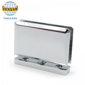 ประเทศจีนผู้ผลิตราคาถูกขายมณฑลกวางตุ้ง Jinli ฮาร์ดแวร์โปแลนด์บานพับแก้วทองเหลืองเปิด 90 องศาบานพับ