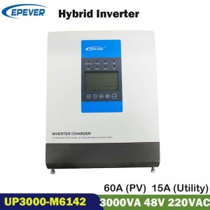 EPEVER MPPT 3000 วัตต์อินเวอร์เตอร์พลังงานแสงอาทิตย์ 60A 48 โวลต์เพียวไซน์คลื่นไฮบริดอินเวอร์เตอร์ 220 โวลต์ 230 โวลต์ Soar ชาร์จ Impersor U O Uhower...