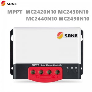 Srne MC MPPT 20A 30A 40A 50A พลังงานแสงอาทิตย์ Off-Grid ควบคุมการชาร์จ 12 โวลต์/24V อัตโนมัติสูงสุด 100 โวลต์บลูทู ธ จอแสดงผลแบตเตอรี่พลังงานแสงอา...
