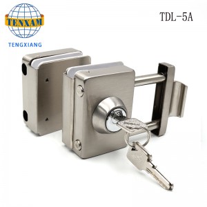 ประเทศจีนผู้ผลิตขายส่งฮาร์ดแวร์ประตูกระจก frameless นิรภัยเลื่อนประตูกระจกล็อค