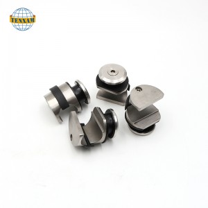 ประตูกระจกบานเลื่อนประตูบานเลื่อนแขวนล้อเลื่อนสแตนเลส