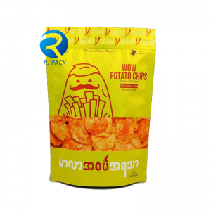 ที่กำหนดเองยืนขึ้นกระเป๋าสำหรับขนมขบเคี้ยว