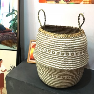 ตะกร้าตกแต่งสีดำน้ำสีดำ