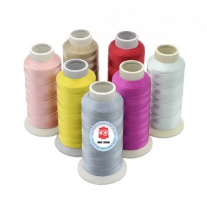 ด้ายเย็บผ้าที่มีความแข็งแรงสูงโพลีเอสเตอร์