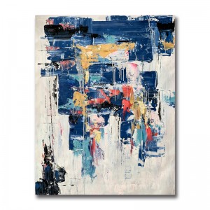 ขายส่งภูมิทัศน์ที่ทันสมัยตกแต่งผนังจิตรกรรมนามธรรมที่ทำด้วยมือภาพวาดสีน้ำมัน