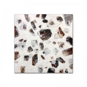 ภาพวาดนามธรรมตกแต่งบ้านจิตรกรรมสมัยใหม่ผนังศิลปะ 100% ภาพวาดที่ทำด้วยมือผ้าใบงานศิลปะ