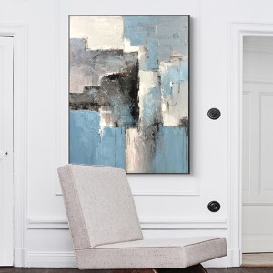 ตกแต่งบ้านที่ทันสมัย ​​NODIC นามธรรมมือจิตรกรรมผ้าใบผนังศิลปะ