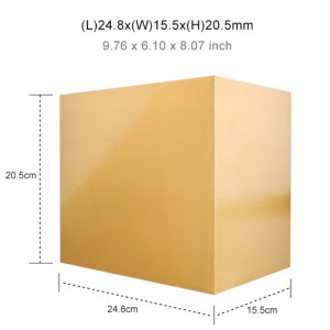 โกศทองแดงขัดเงา