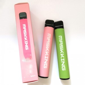 Maskking High Pro ทิ้ง Vape E อุปกรณ์บุหรี่รัสเซียเวอร์ชันภาษาอังกฤษ 1000 พัฟ 650 มิลลิแอมป์ชั่วโมง 3.5 มิลลิลิตร pre- ที่เต็มไป Pref PK บาง XXL พัฟพ...