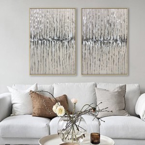 แฮนด์เมดที่ทันสมัยบทคัดย่อภาพจิตรกรรมฝาผนังห้องนั่งเล่นศิลปะภาพวาดสีน้ำมันบนผืนผ้าใบภาพวาด Orther