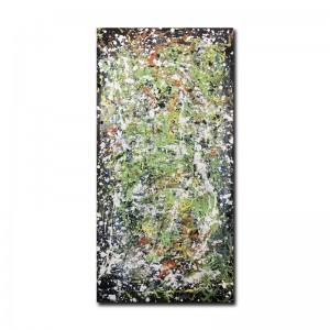 ขายส่งที่ทำด้วยมือหนักภาพวาดสีน้ำมันตกแต่งบทคัดย่อภาพจิตรกรรมฝาผนังงานศิลปะสมัยใหม่