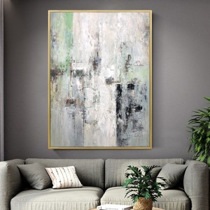 บริสุทธิ์มือวาดบิ๊กผนังศิลปะภาพวาดสีน้ำมันบทคัดย่อภาพวาดตกแต่งบ้าน