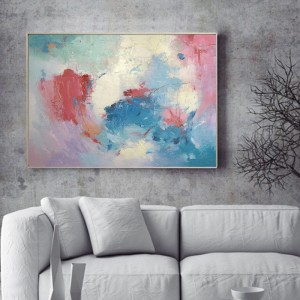 โมเดิร์นมือวาดอะคริลิสร้างสรรค์กรอบภาพจิตรกรรมฝาผนังศิลปะนามธรรมภาพวาดบนผืนผ้าใบ