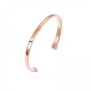 สร้อยข้อมือจดหมายเปิดสแตนเลส