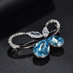 รุ่นเกาหลีบุคลิกภาพคริสตัลเข็มกลัด