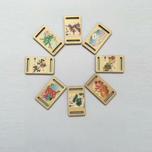 การ์ดขนาดเล็กไม้