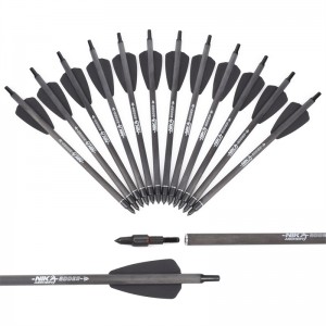 Nika ยิงธนู 113167-13 ID6.2mm 7.5 นิ้วคาร์บอนไฟเบอร์หน้าไม้สายฟ้า cobra ระบบ adder/r9/rx ยิงธนูถ่ายภาพโดยใช้