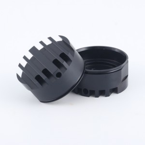 การอัดขึ้นรูปที่กำหนดเอง cnc กลึง anodized รอบอลูมิเนียมระบายความร้อนอลูมิเนียมสีดำนำโปรไฟล์ฮีทซิงค์