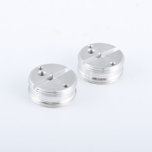 อลูมิเนียมสกรูสกรูสกรูน็อตตัดกลไกการประมวลผลฮาร์ดแวร์ที่มีความแม่นยำ