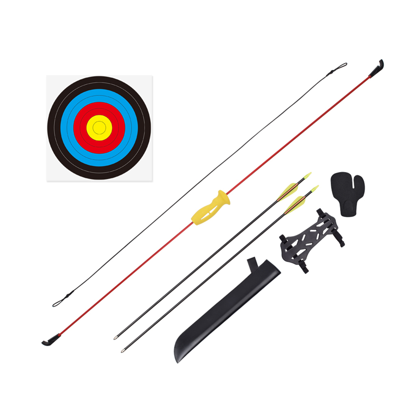 210029 Nika Archery 36.5 นิ้ว 10 ปอนด์ธนูธนูเยาวชนธนูสำหรับกลางแจ้ง&indoor เป้าหมายการยิง