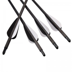 ELONG กลางแจ้ง 110015-TAC ID7.62mm คาร์บอนไฟเบอร์ลูกศรการยิงธนูยิงธนู