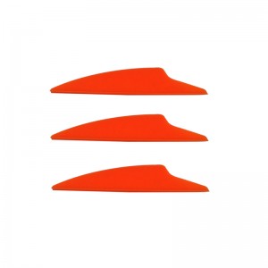 Nika ยิงธนู 170019 2.5 นิ้ว Dolphin TPU Vane สำหรับยิงธนูทุกชนิดลูกศรยิง