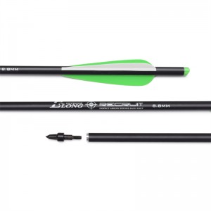 ELONG กลางแจ้ง 116049-04 ID7.62mm 20 นิ้วกลากกลอนกลอนยิงธนูยิงไม้หน้าไม้สลักเกลียว