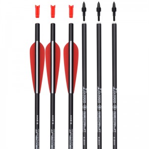 ELONG กลางแจ้ง 116048-01 ID7.62mm 18 นิ้ว Rollfiberglass กลอนยิงธนูสลักเกลียวสลักเกลียว