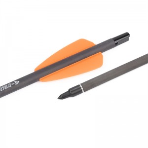 Nika ยิงธนู 113167-14 7.5 นิ้ว ID6.2mm คาร์บอนหน้าไม้คาร์บอนน็อตพลาสติก Nock Cobra ระบบ Adder/R9/RX ยิงธนูยิงธนู