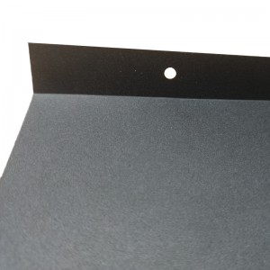 แผ่นฉนวนกันความร้อน PC สีดำแผ่นฉนวนกันความร้อนสารหน่วงไฟสำหรับฝาครอบบนแผ่นฉนวนกันความร้อนที่สามารถพับได้ง่าย