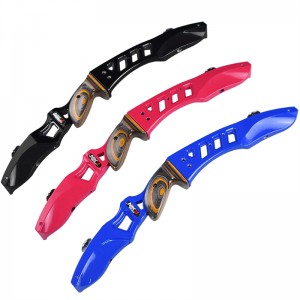 Nika Archery 220011 21inch Ilf LH Recurve Bow Riser สำหรับนักยิงธนูวัยรุ่นกีฬากลางแจ้งถ่ายภาพ