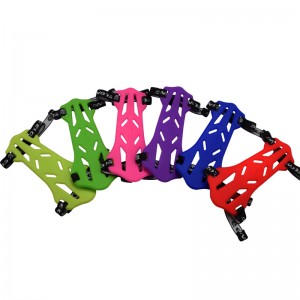 ELONG กลางแจ้ง 44AG03 แขนยามยางนุ่มเผชิญหน้ากับลูกศรยิงธนูยิงป้องกันพลาสติก