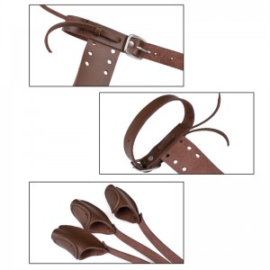 ELONG กลางแจ้ง 42FT01 ถุงมือนิ้ว 3 นิ้วสำหรับ R Ecurve โบว์ยิงธนูยิงล่าสัตว์นิ้วยาม