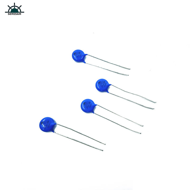 ผู้ผลิตเดิม Long Lead, Blue Silicon Mov 7D511 510 โวลต์ 7 มิลลิเมตรตัวต้านทาน MOP Varistor