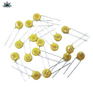 ผู้จำหน่ายเครื่องต้านทานโรงงานเดิมสีเหลืองซิลิกอน 10D431 เส้นผ่าศูนย์กลาง 10 มิลลิเมตรโลหะออกไซด์ MOP Varistor สำหรับ LED ไดร์เวอร์