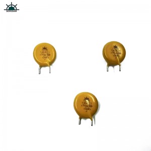 โรงงานเดิมบริการที่ดี, สีเหลืองสูงเกินไปแรงดันไฟฟ้าสูงกว่า 14 มิลลิเมตร HVR14D621J MOV สังกะสีออกไซด์ Varistor สำหรับหน่วยการค้า