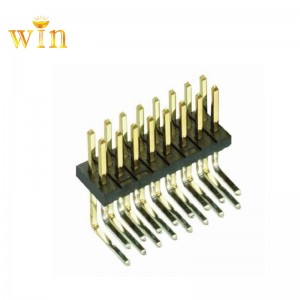 2x5P คู่แถวขวามุมขวาเชื่อมต่อหัวเชื่อมต่อ