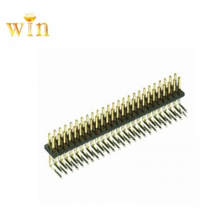2x10p 2x13p 2x25p 90 °มุมขวาขาส่วนหัวคอนเทคเตอร์