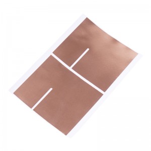 EMI ป้องกันฉนวนกันความร้อนแผ่นทองแดงฟอยล์ครอบคลุม PP แผ่นฉนวนป้องกันวัสดุการขึ้นรูปอุปทาน