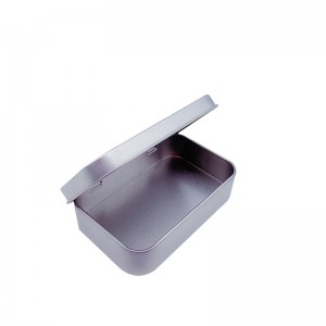 กรรไกรตัดเล็บกล่องสี่เหลี่ยมขนาดเล็กแบบบูรณาการกล่องเหล็กวิลาดแบบบูรณาการ 95 * 60 * 22 มม