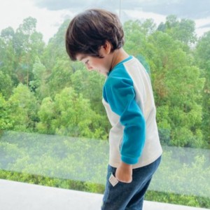 ถักแขนยาวถักกางเกงผ้าฝ้าย