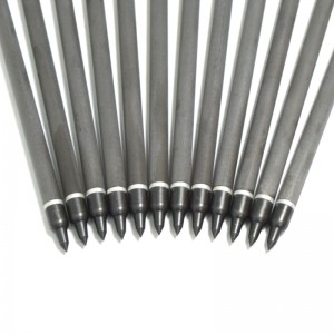 ELONG กลางแจ้ง 117805 18 นิ้วคาร์บอนสลักเกลียว OD 8.8 มิลลิเมตรยิงธนูหน้าไม้การล่าสัตว์กีฬาโดยใช้สลักเกลียว