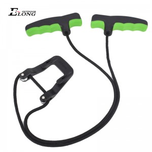 NIKA ยิงธนู 454002-05 40 นิ้วหน้าไม้เชือกคู่จับหน้าไม้เชือกเชือกหล่อกระป๋องสตริงเครื่องมือ