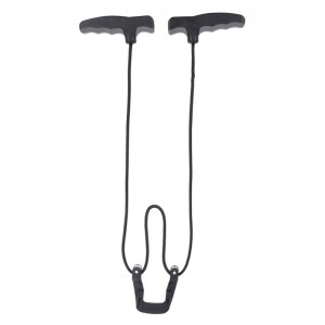 Nika ยิงธนู 454002-07 หน้าไม้เชือกคู่จับสำหรับยิงธนูยิงหน้าไม้เชือกเชือกหล่อกระป๋องสตริงเครื่องมือ