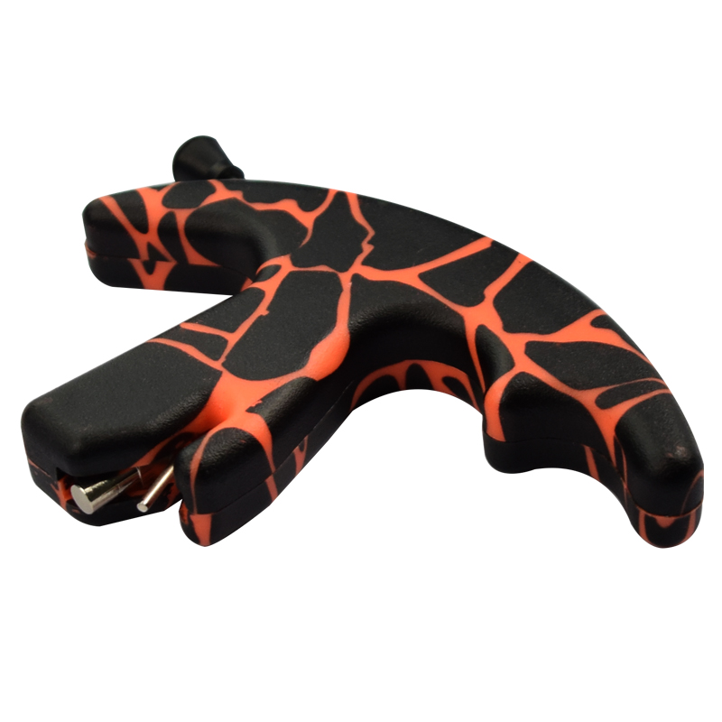 ELONG กลางแจ้ง 42RA01-OGS สีส้ม Camo Thumb ปล่อยช่วยเหลือยิงธนูธนูทดกำลังการถ่ายภาพเอดส์